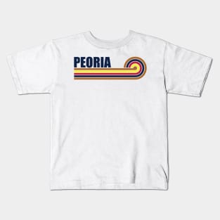 Peoria Arizona horizontal sunset Kids T-Shirt